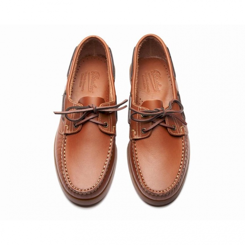 Paraboot Barth Båtskor Herr Bruna | YAS-964351