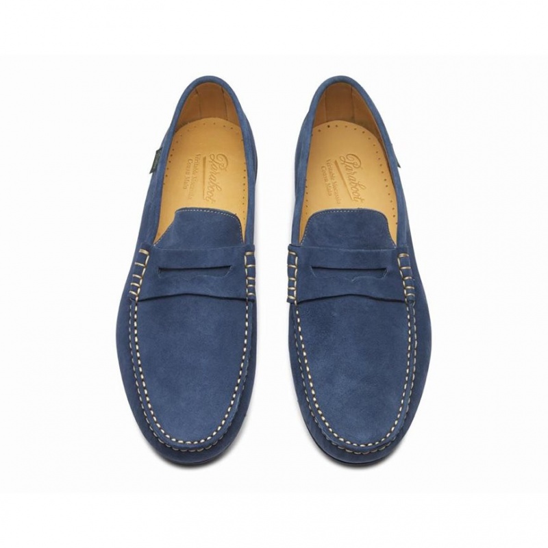 Paraboot Cabrio Loafers Herr Blå | SKO-124863