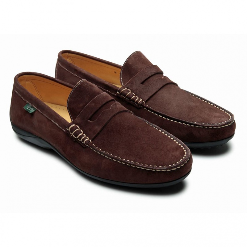 Paraboot Cabrio Loafers Herr Mörkbruna | ZCS-321065