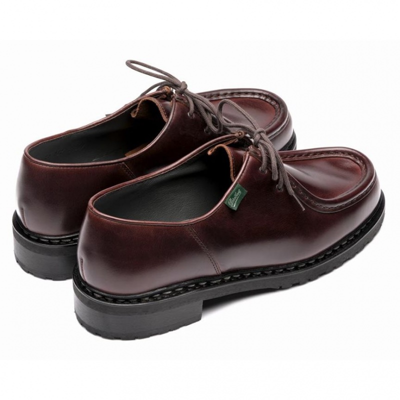 Paraboot Michael Derbyskor Herr Vinröda | AKB-789436