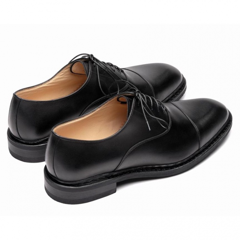 Paraboot Montaigne Oxford Skor Herr Svarta | YXT-098724