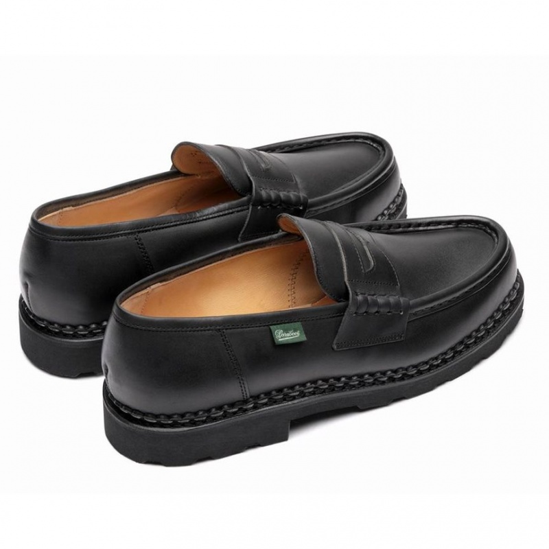 Paraboot Reims Loafers Herr Svarta | PAF-521876