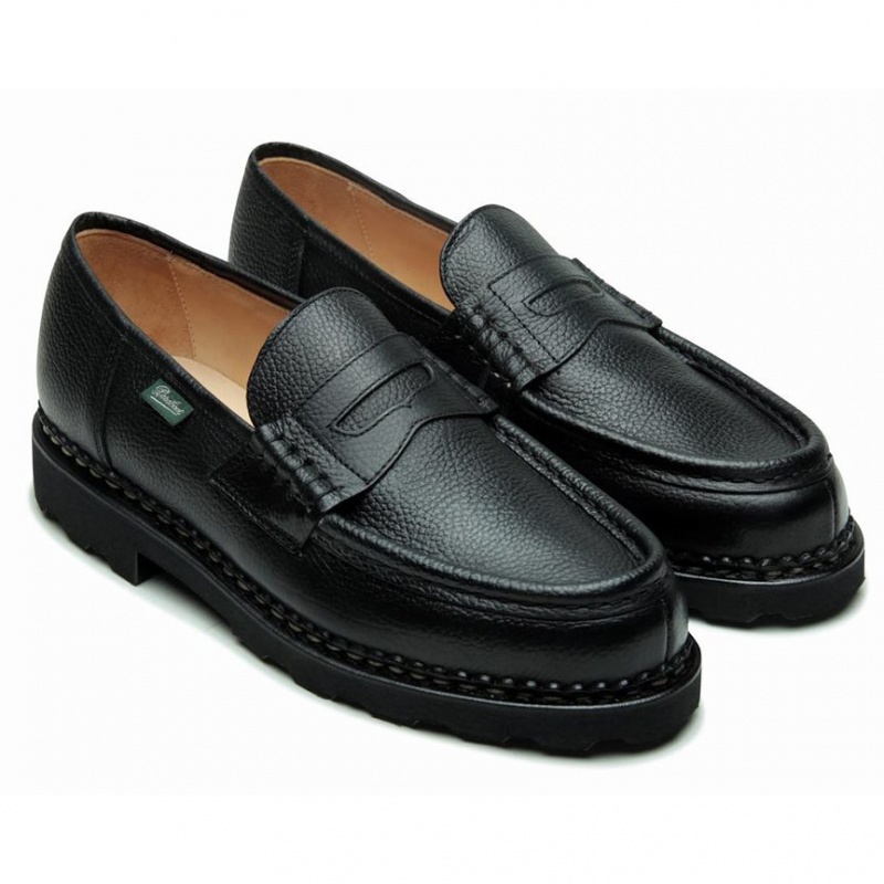 Paraboot Reims Loafers Herr Svarta | UCW-596874