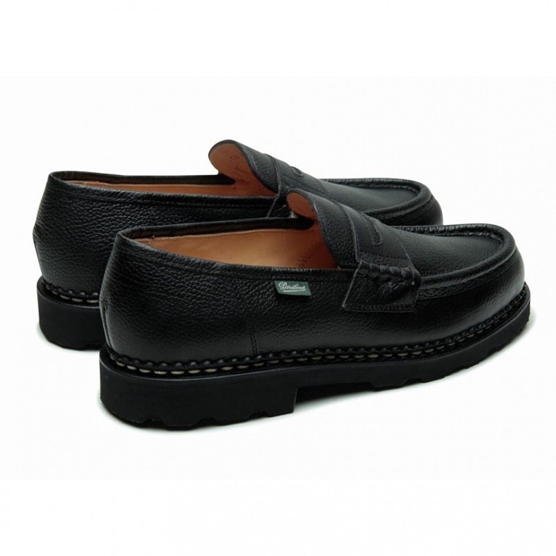 Paraboot Reims Loafers Herr Svarta | UCW-596874